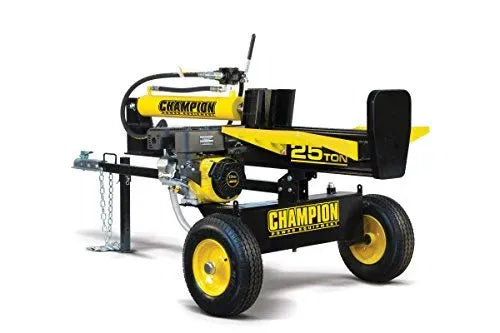 Power Equipment-100251 25-Ton Horizontal/Vertical Full Beam Gas Log Splitter with Auto Return V6836