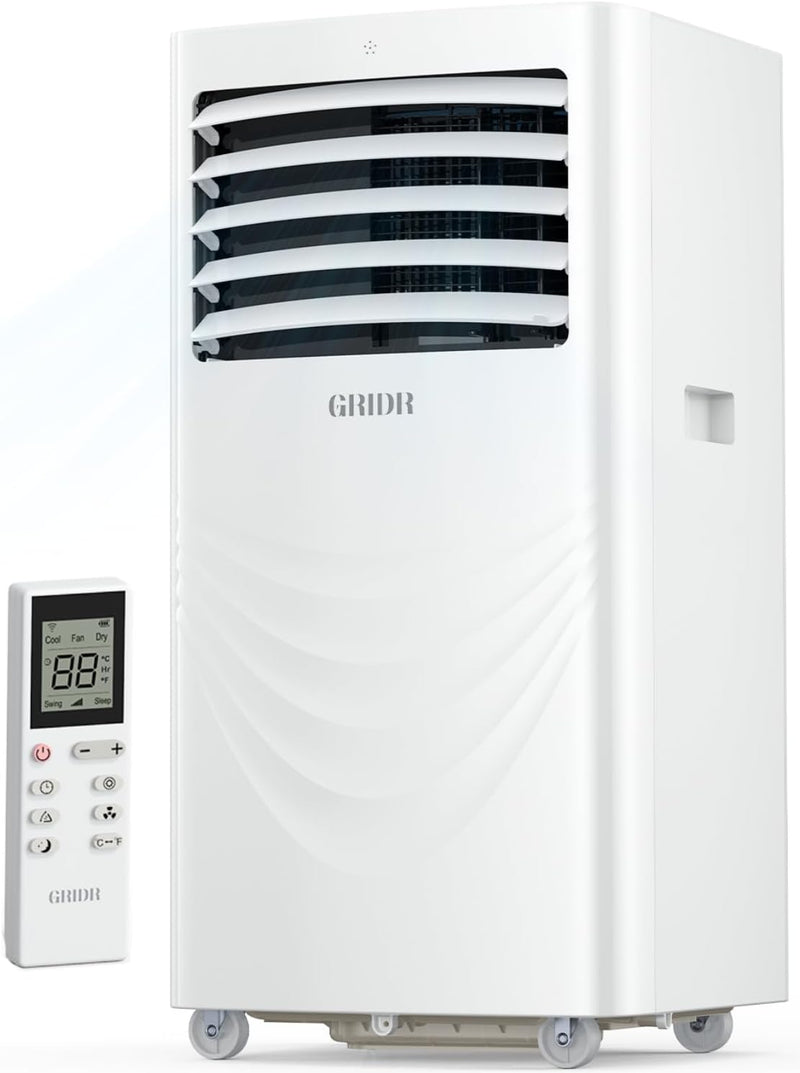12000 BTU Portable Air Conditioners, AC Unit for Bedroom with 4 Modes Cooling/Dehumidifier/Fan & Sleep, Up to 400 Sq.Ft, 45db Quiet, 24H Timer & Remote, Standing Air Conditioner for Rooms Office Home P9877