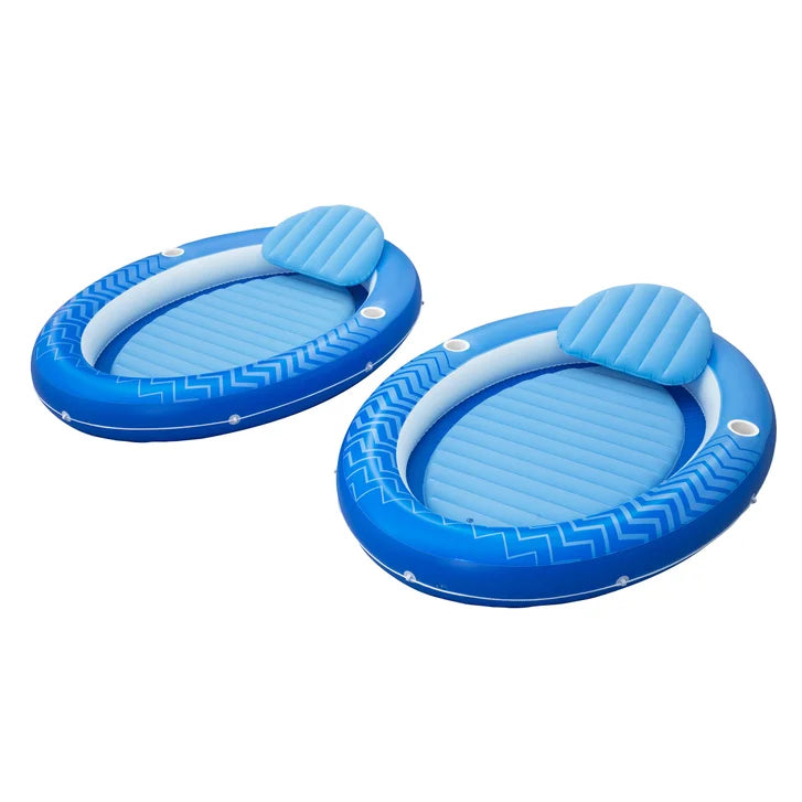 Comfort Plush Cover Lounge Float, 2 pack O6017