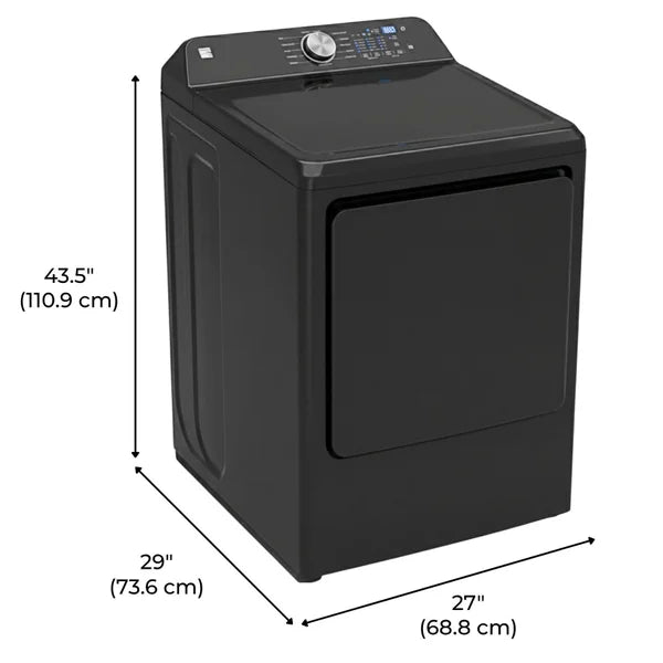 7.5 cu. ft. Electric Dryer with Intelligent Drying Technology P6516
