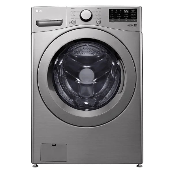 LG 5.2 cu. ft. Graphite Steel Ultra Large Capacity Front Load Washer with 6Motion Technology T148