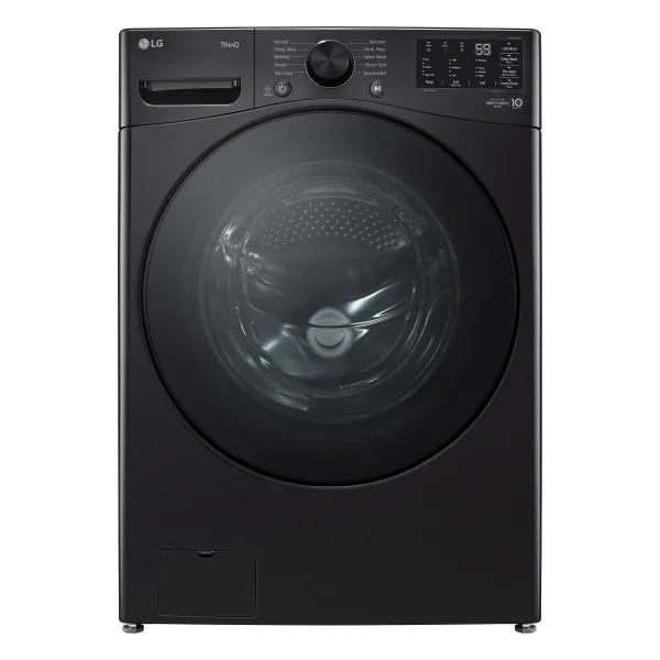 LG 5.2 cu ft. Midnight Black Smart Front Load Washer with AI Direct Drive A2004