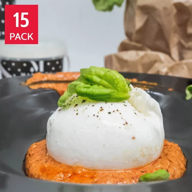 Maldera Burrata Cheese 100 g (3.5 oz) 15 pack P8096