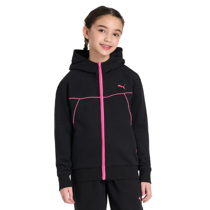 Puma Girls and Boys Fleece Full Zip Hoodie N8662