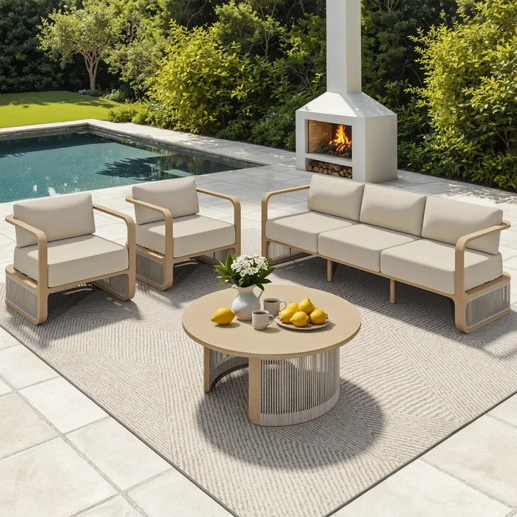 Tribeca 4-piece Patio Conversation Set X8814