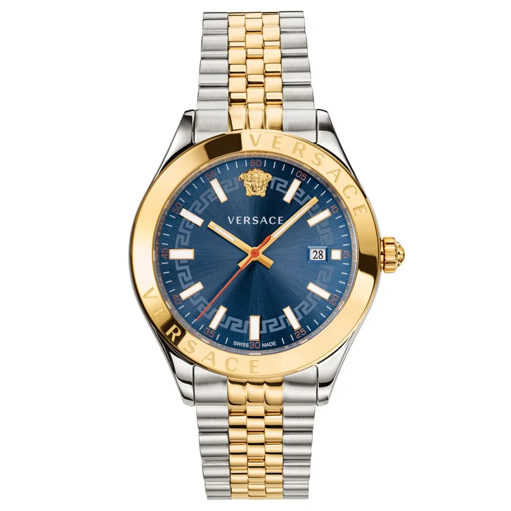Versace Hellenyium Blue Dial Men's Watch P3155