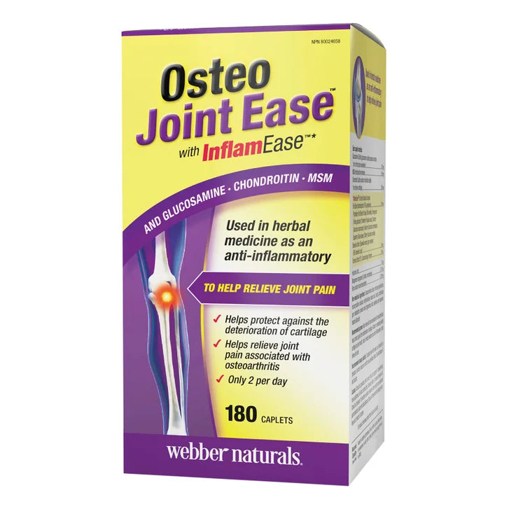 webber naturals Osteo Joint Ease, 180 caplets F2227